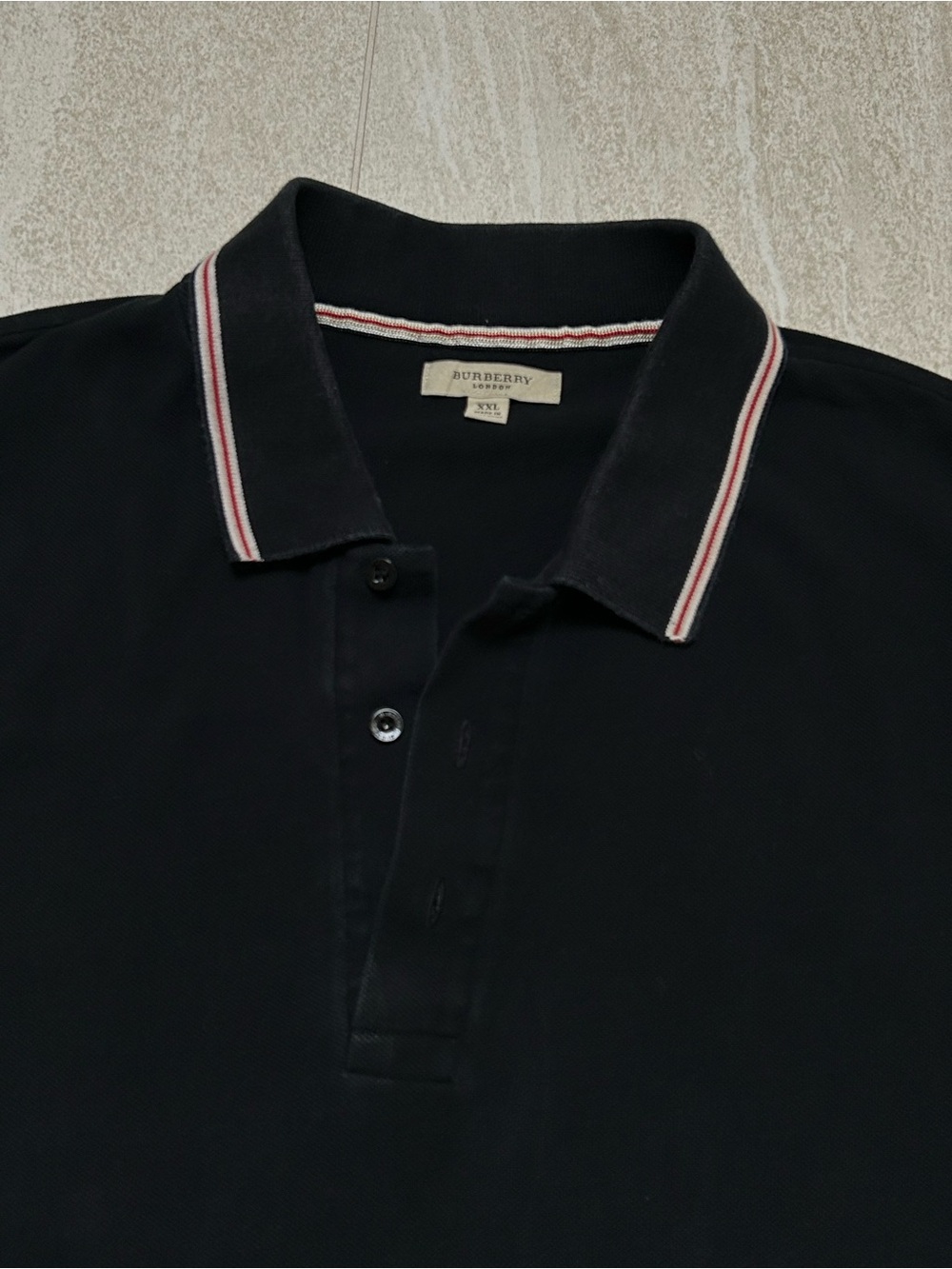 BURBERRY LONDON NOVA CHECK POLO SHIRT SIZE XXL